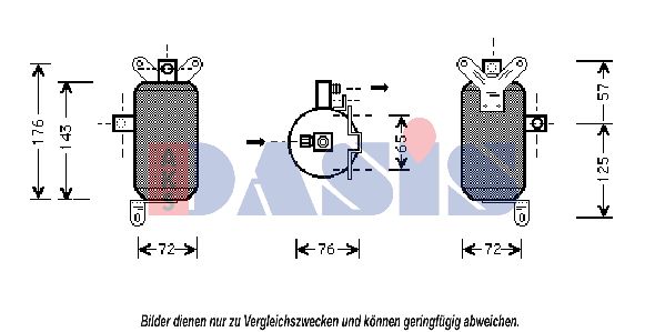 AKS DASIS Sausinātājs, Kondicionieris 801740N